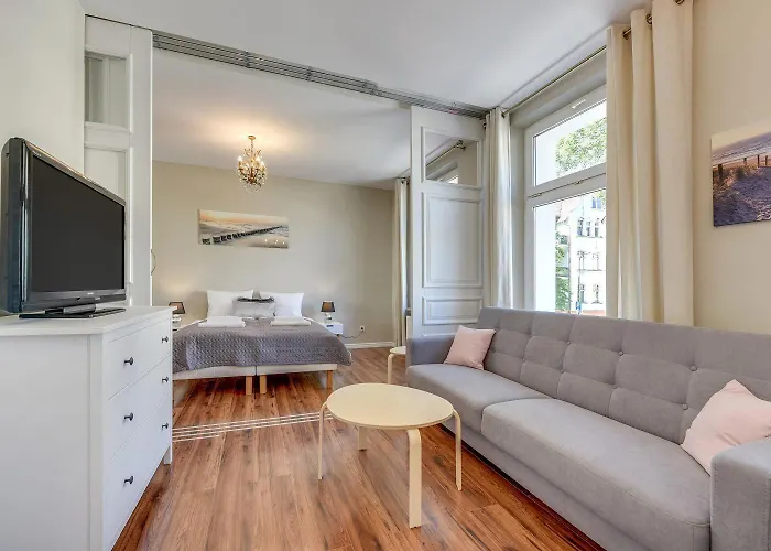 公寓 Costa Brava - Ekonomiczne W Sopocie By Lion 索波特